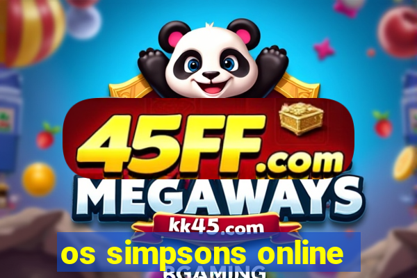 os simpsons online